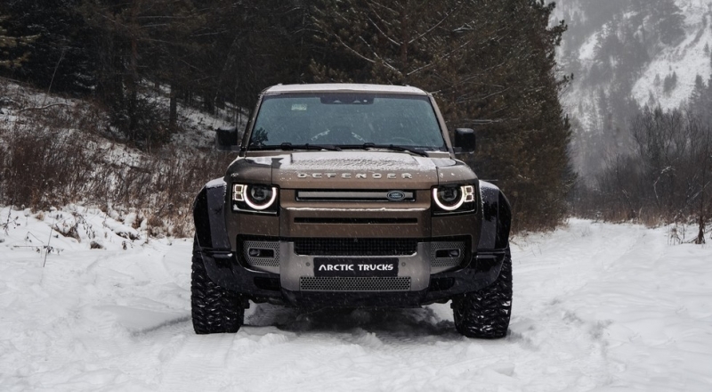 Land Rover Defender представлен в России в «экстремальной» версии от Arctic Trucks