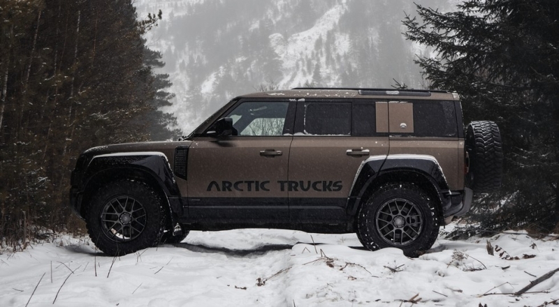 Land Rover Defender представлен в России в «экстремальной» версии от Arctic Trucks