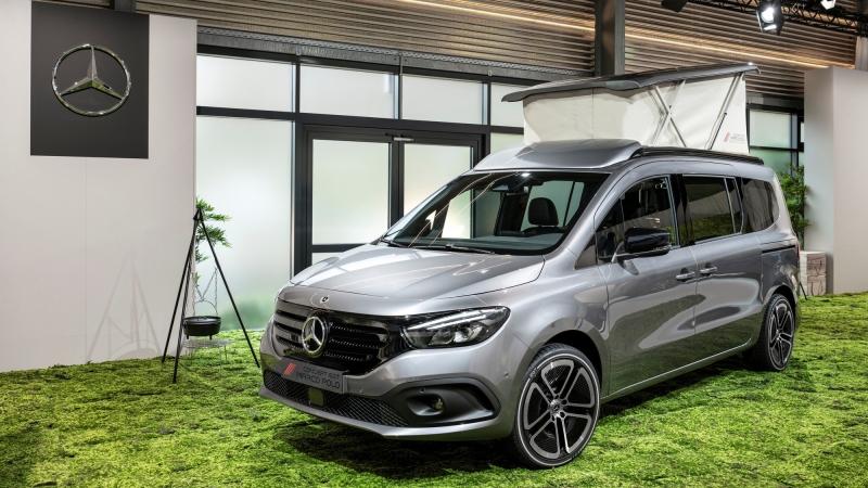 Серийный Mercedes-Benz EQT: аналоговые приборы, техника Renault и две кемпер-версии