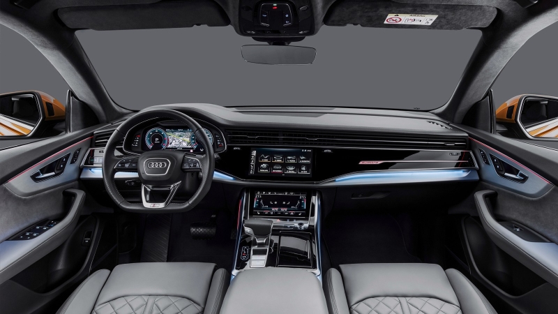 Обновлённый Audi Q8: первые изображения