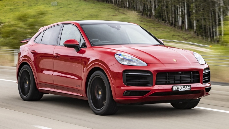 Рестайлинговый Porsche Cayenne Coupe: новые изображения