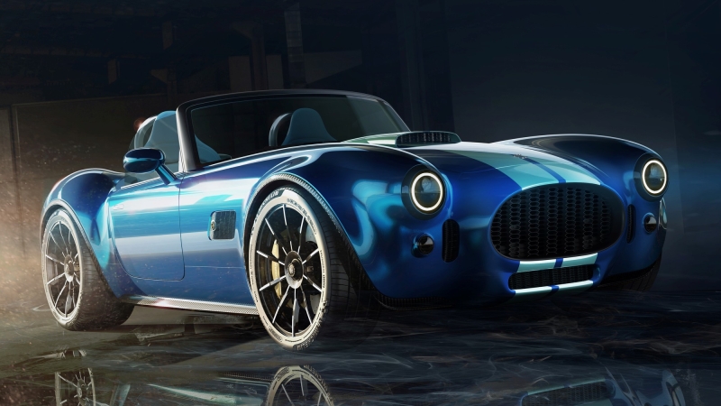 Абсолютно новый AC Cobra GT Roadster: углепластиковый кузов и 663-сильный V8