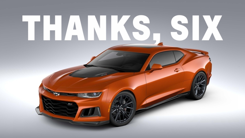 GM прощается с Chevrolet Camaro шестого поколения и интригует по поводу преемника