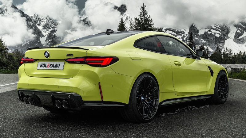 Обновлённая BMW M4: первые изображения