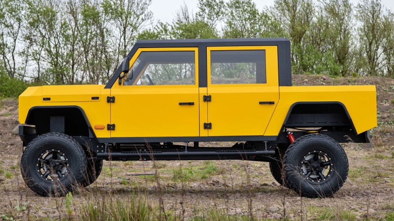 Munro MK_1 Pick-Up: фантастическая проходимость и «бесконечный» срок службы