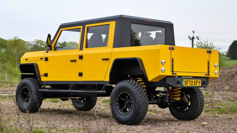 Munro MK_1 Pick-Up: фантастическая проходимость и «бесконечный» срок службы