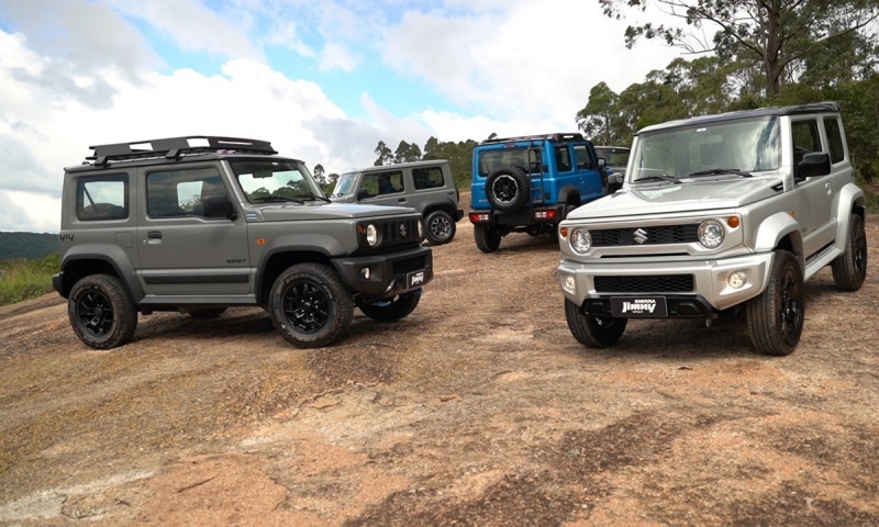 Новый модельный год принёс Suzuki Jimny несколько версий с разным дизайном