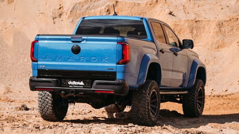 Зверский апгрейд для нового Volkswagen Amarok от немецкого ателье delta4x4