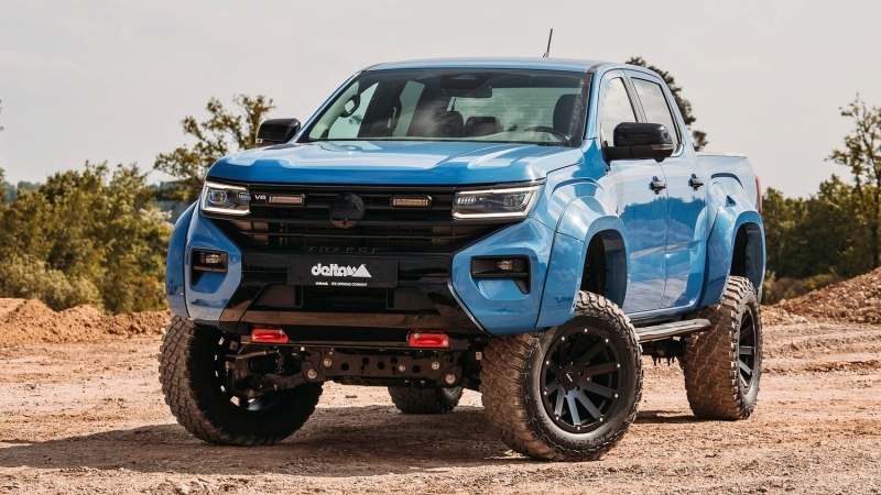 Зверский апгрейд для нового Volkswagen Amarok от немецкого ателье delta4x4