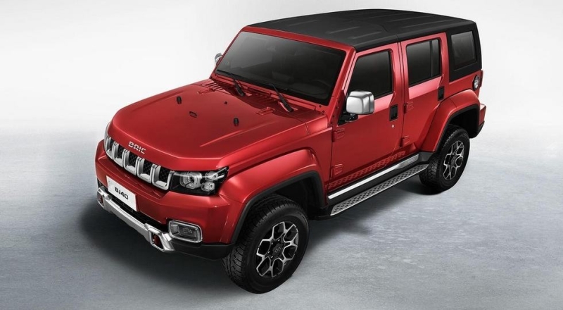 Доступный и в России внедорожник BAIC BJ40 в новом поколении избавится от мотивов Wrangler