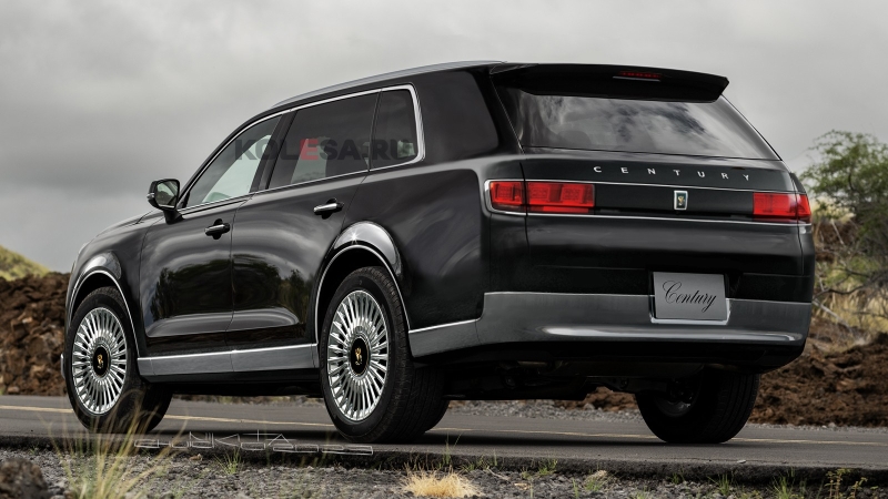 Кроссовер Toyota Century SUV: новые изображения