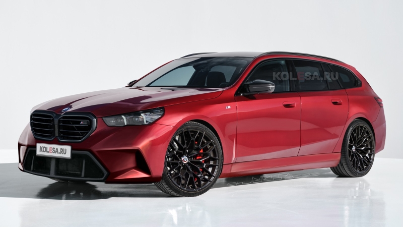 Новый универсал BMW M5 Touring: первые изображения