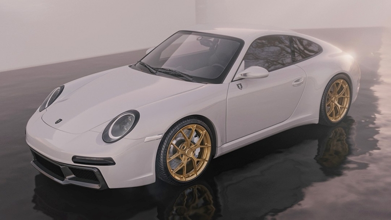Edit g11: «очищенный» от всего лишнего рестомод на базе Porsche 911 поколения 997