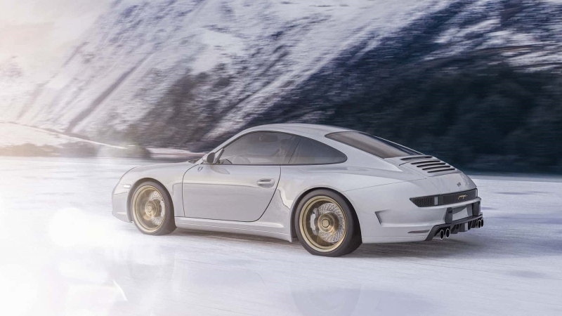 Edit g11: «очищенный» от всего лишнего рестомод на базе Porsche 911 поколения 997