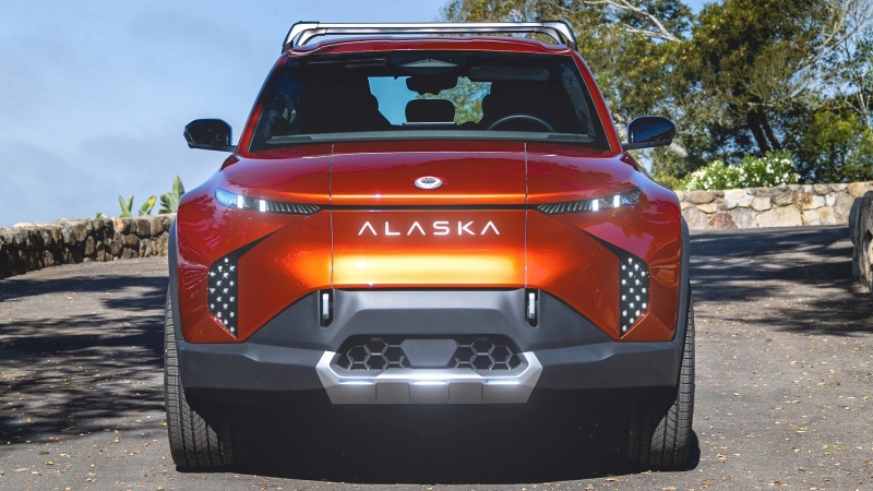 Электропикап Fisker Alaska: кузов-трансформер, гигантский подбутыльник и шляпа на потолке