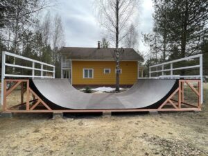 Как сделать рампу для скейтборда?