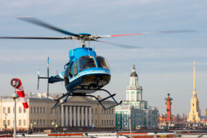 Обзорные экскурсии на вертолете в Санкт-Петербурге