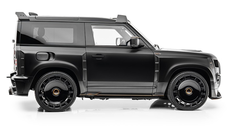 Mansory Defender Black Edition: располневший от карбона кузов и форсированный V8