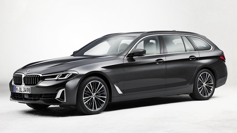 Универсал BMW 5 Series Touring: новые изображения