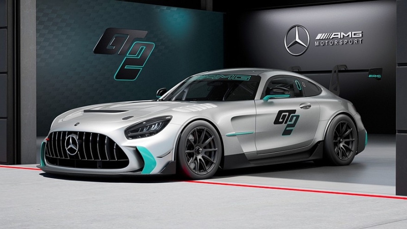 Mercedes-AMG GT2 Pro: трековое купе с «волшебной» кнопкой, увеличивающей мощность