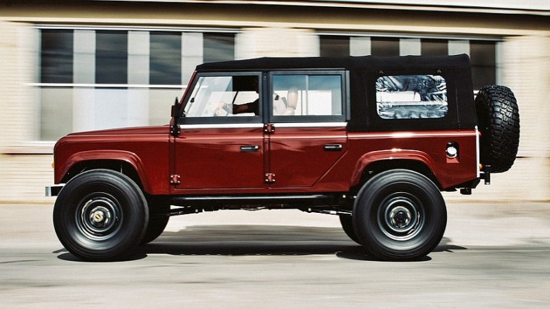 Кастомный внедорожник от Legend Motor: дизайн от Defender, рама от Jeep и мотор от GM