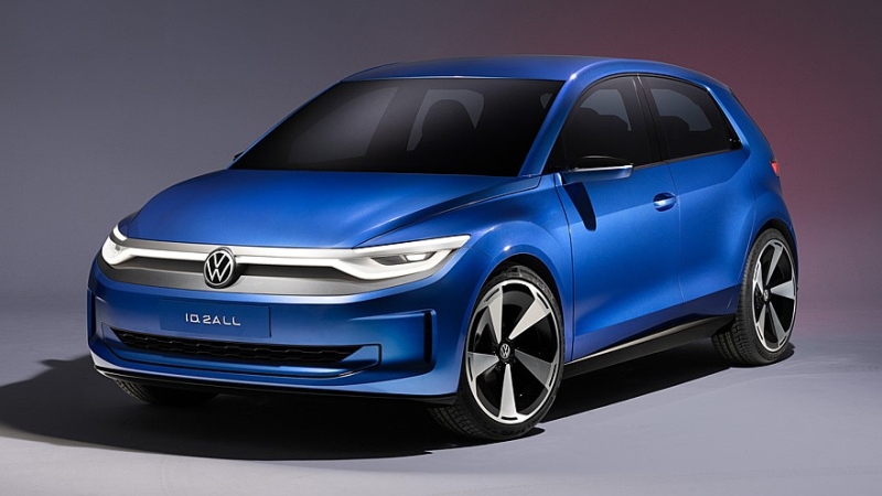 Новый маленький кроссовер Volkswagen в разработке: первое изображение ID.2X