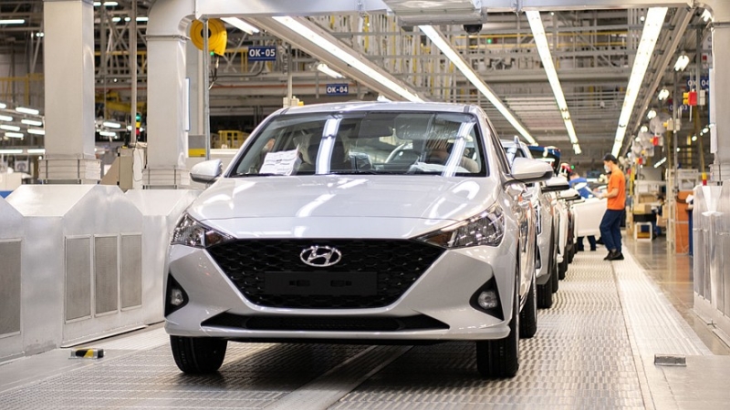 Российский завод Hyundai продлил режим простоя до 2024 года