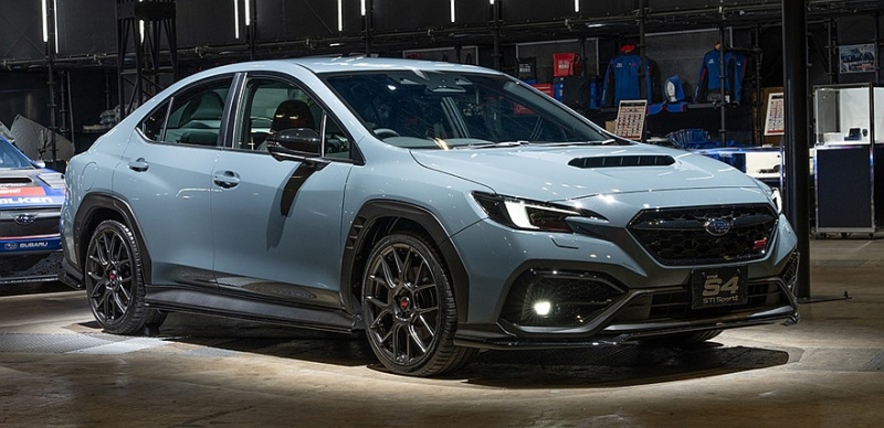 Доступен после выигрыша в лотерее: Subaru показала особенный седан WRX S4 STI Sport♯