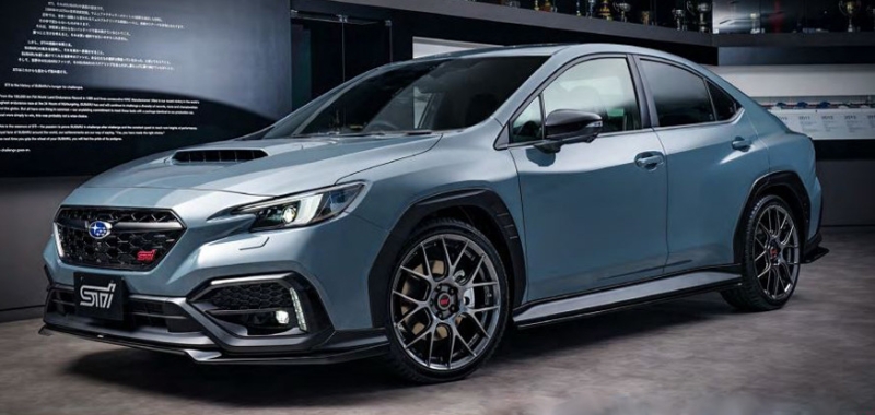 Доступен после выигрыша в лотерее: Subaru показала особенный седан WRX S4 STI Sport♯