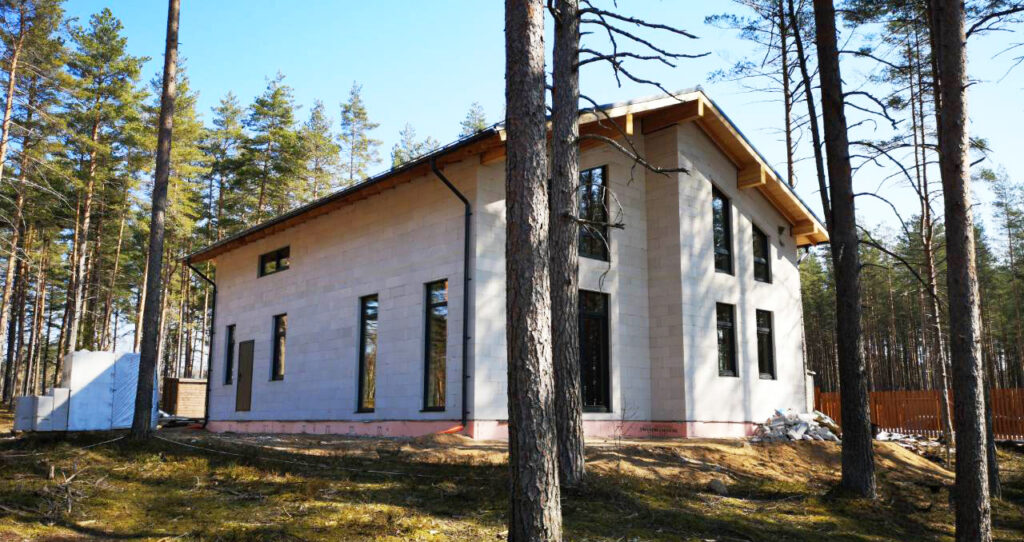 дома из газобетона