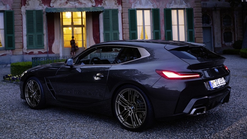 В BMW не отправят в производство «клоунский ботинок» BMW Touring Coupe на базе Z4