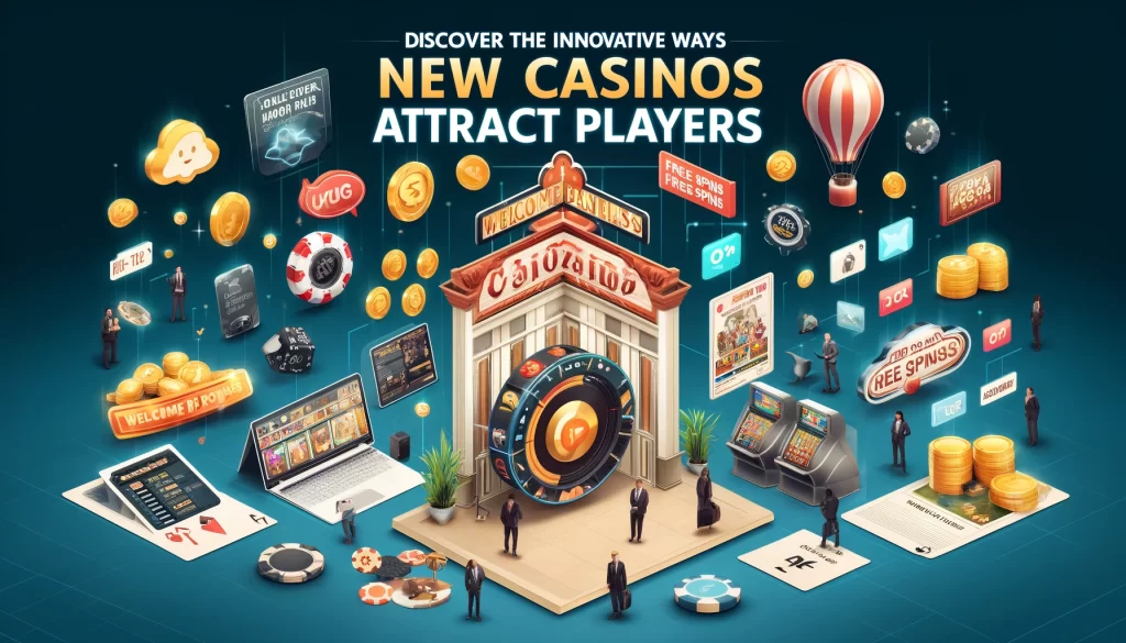 Как новые онлайн казино привлекают клиентов?