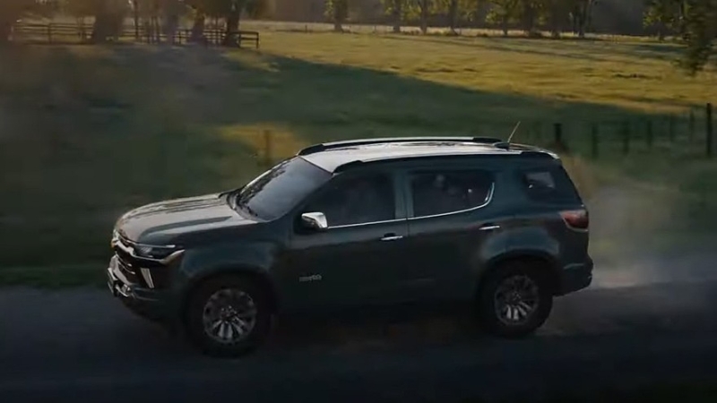 Обновлённый внедорожник Chevrolet Trailblazer показался на видео