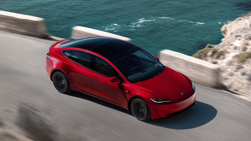 Tesla рассекретила обновлённую топовую версию Model 3 Performance