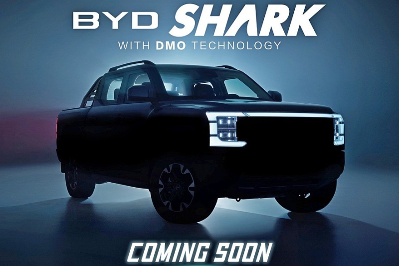 Брутальный пикап BYD Shark готовится выйти на мировой рынок