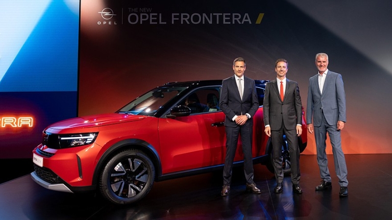 Новый кроссовер Opel Frontera пришёл на смену Crossland