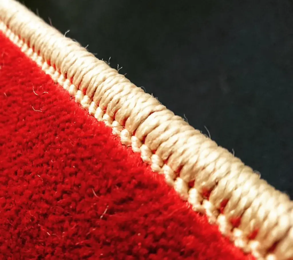 Особенности оверлока ковра и восстановления кистей