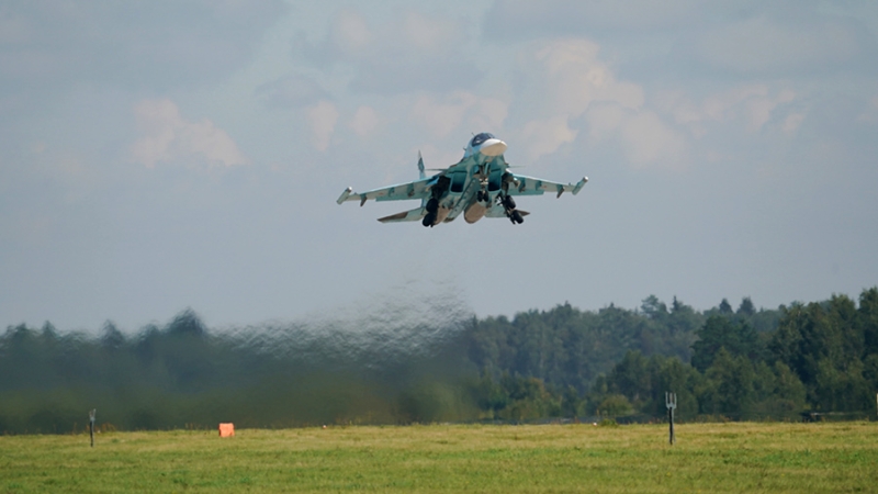 Глава Северной Осетии сообщил об отсутствии жертв на земле после крушения Су-34