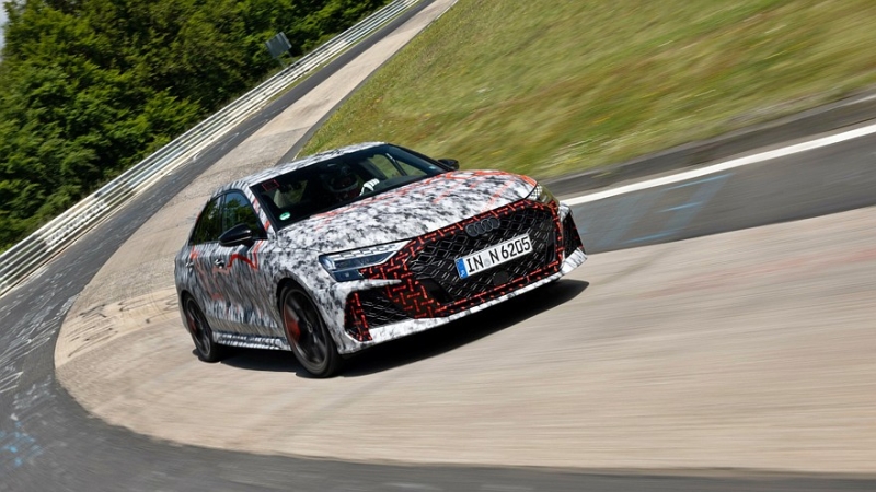Обновлённый Audi RS 3 обновил рекорд Нюрбургринга. Ждём ответа от BMW M2