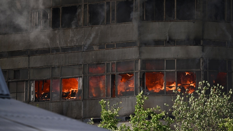 Очевидица пожара во Фрязино рассказала «Известиям» о спасении ее мужа