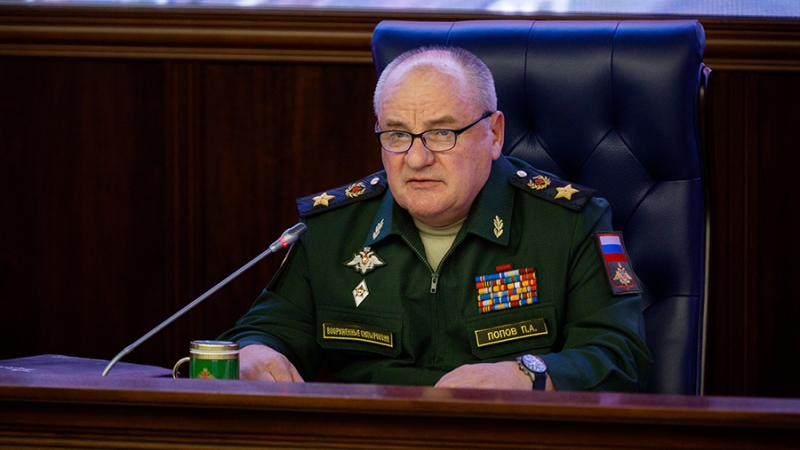 Путин освободил генерала Павла Попова от должности замминистра обороны РФ
