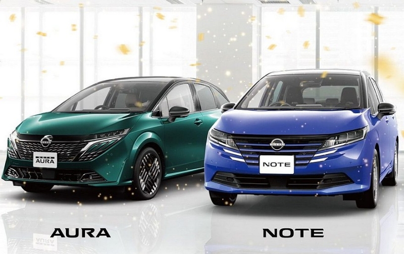 Роскошный Nissan Note Aura получил особые версии после рестайлинга
