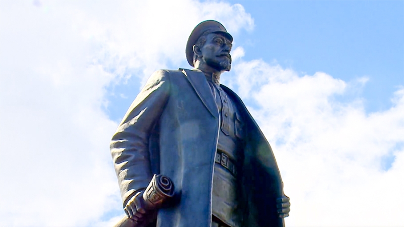 В честь 100-летия дивизии им. Дзержинского в Москве состоялось открытие памятника