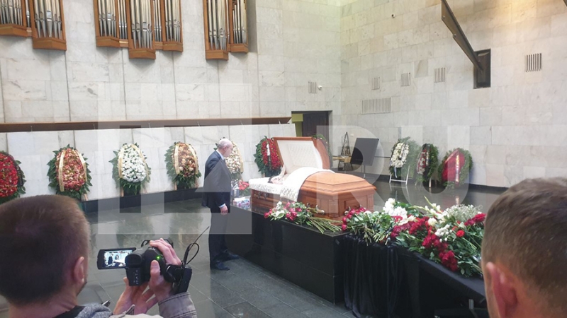 В Москве простились с военным фотокорреспондентом Никитой Цицаги