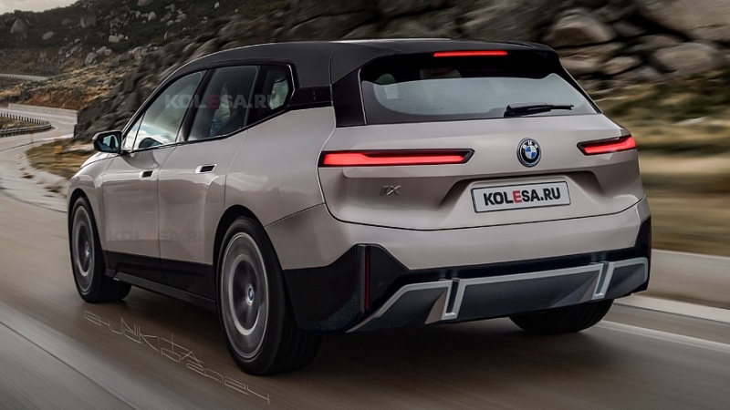 Обновлённый BMW iX: первые изображения