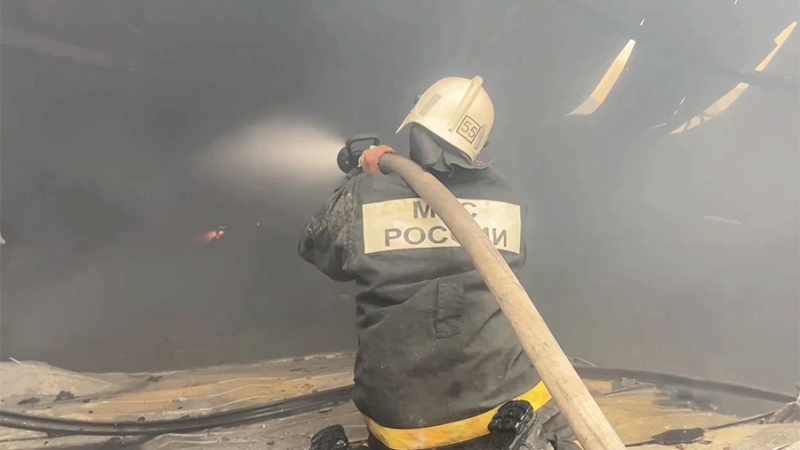 Пожар на складах в Краснодаре полностью ликвидирован