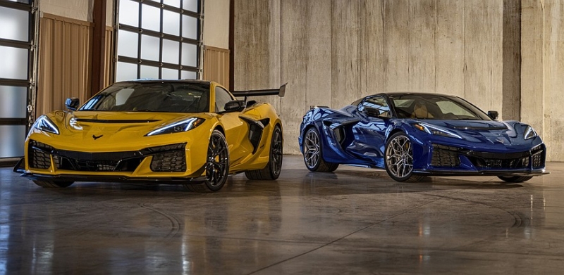 Суперкар Chevrolet Corvette ZR1 оказался мощнее, чем Lamborghini Revuelto