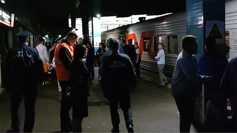 Поезд с жителями Курской области прибыл в Самару