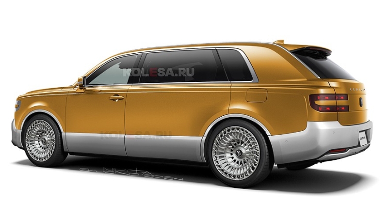 Удлинённый кроссовер Toyota Century LWB: каким он может быть