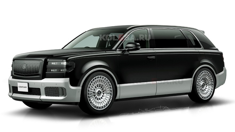 Удлинённый кроссовер Toyota Century LWB: каким он может быть